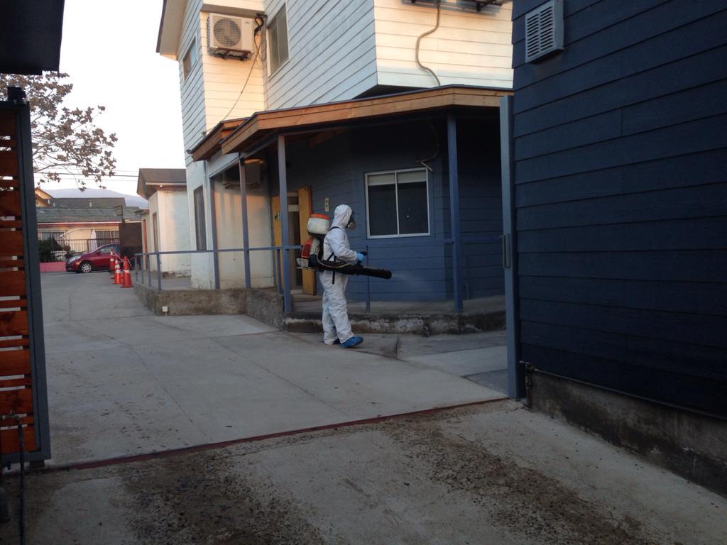 Sanitizamos por tu seguridad